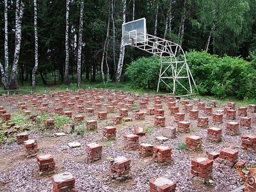 Tough basketball court