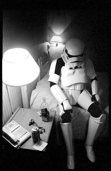 Laid of Stormtrooper at the end of his rope