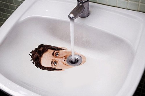 Sink stares at you every time you stare at it