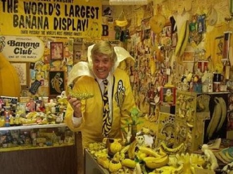 This guy really has gone bananas