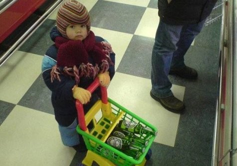 Baby beer shopping
