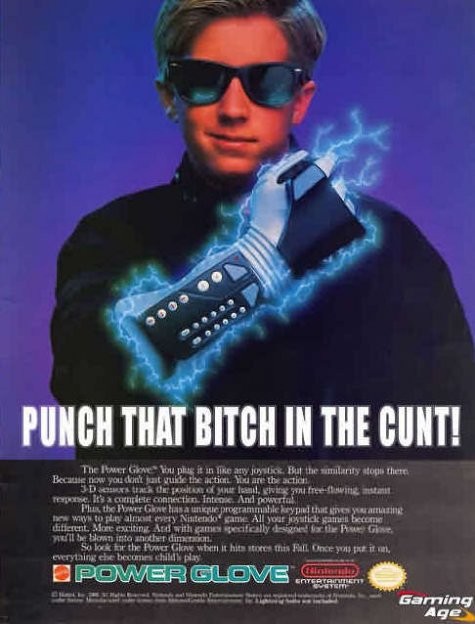 The Nintendo abuse glove