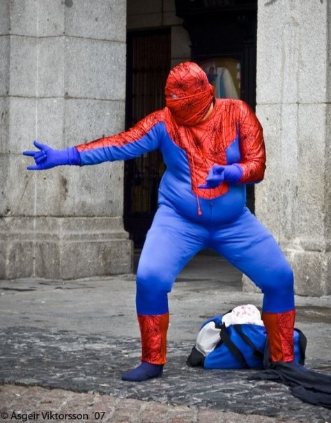 Spiderman, the fatass