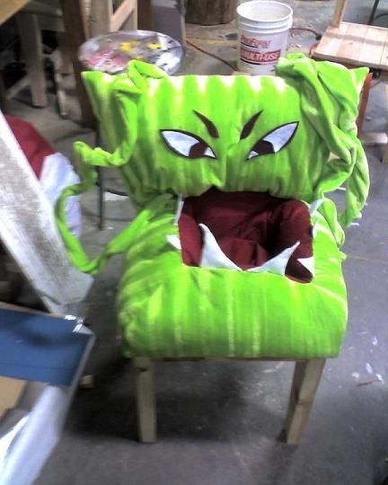 A chair that'll eat you