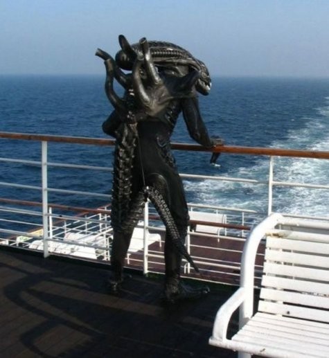 Even the Alien needs to go on vacation