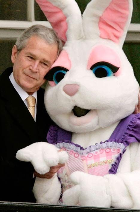Bush loves Easter