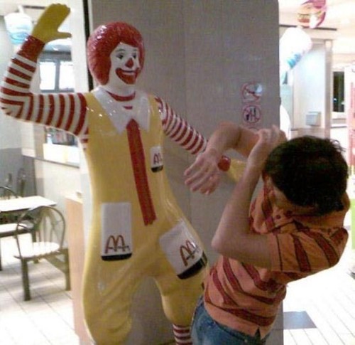 No Ronald, Don't!