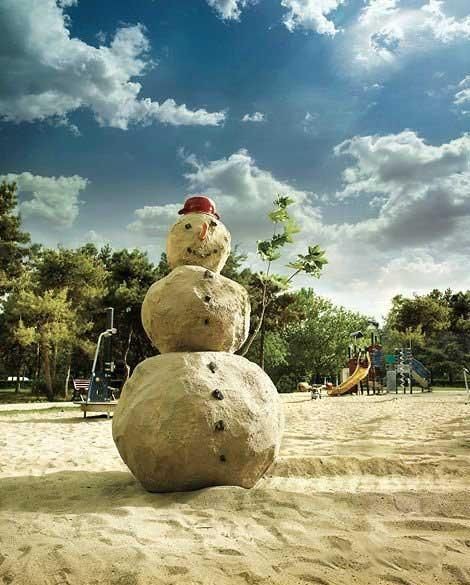 Winter doesn't exist, so it's time to make a sandman