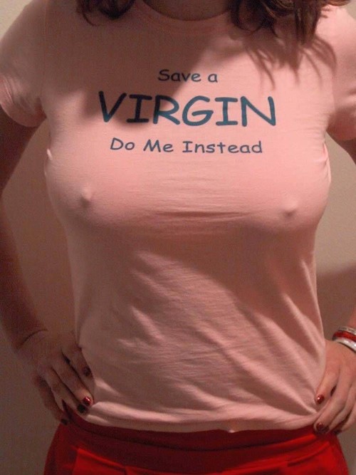 Save a Virgin...do this hot slut instead