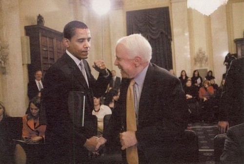 Obama Punches McCain