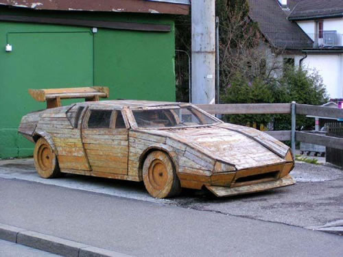 Wood Lamborghini